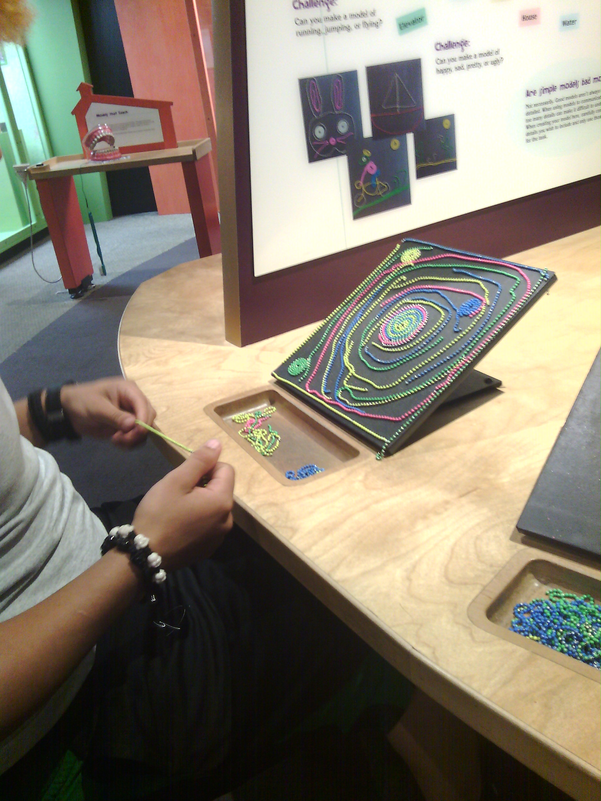 His was a little more abstract. But no less masterpiecable. 